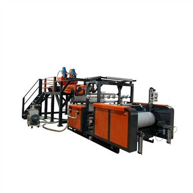 Máquina para fabricar film estirable y adherente de PE de 2 capas